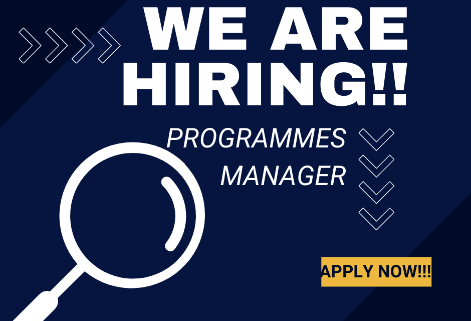 Employment Opportunity- Programmes Manager