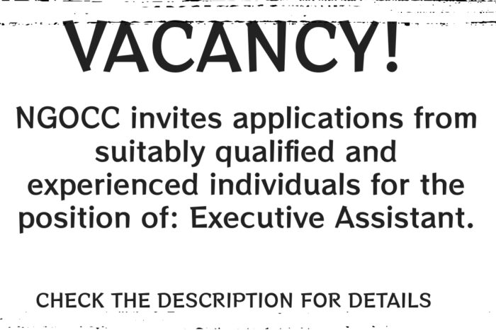 Job Advert: Executive Assistant